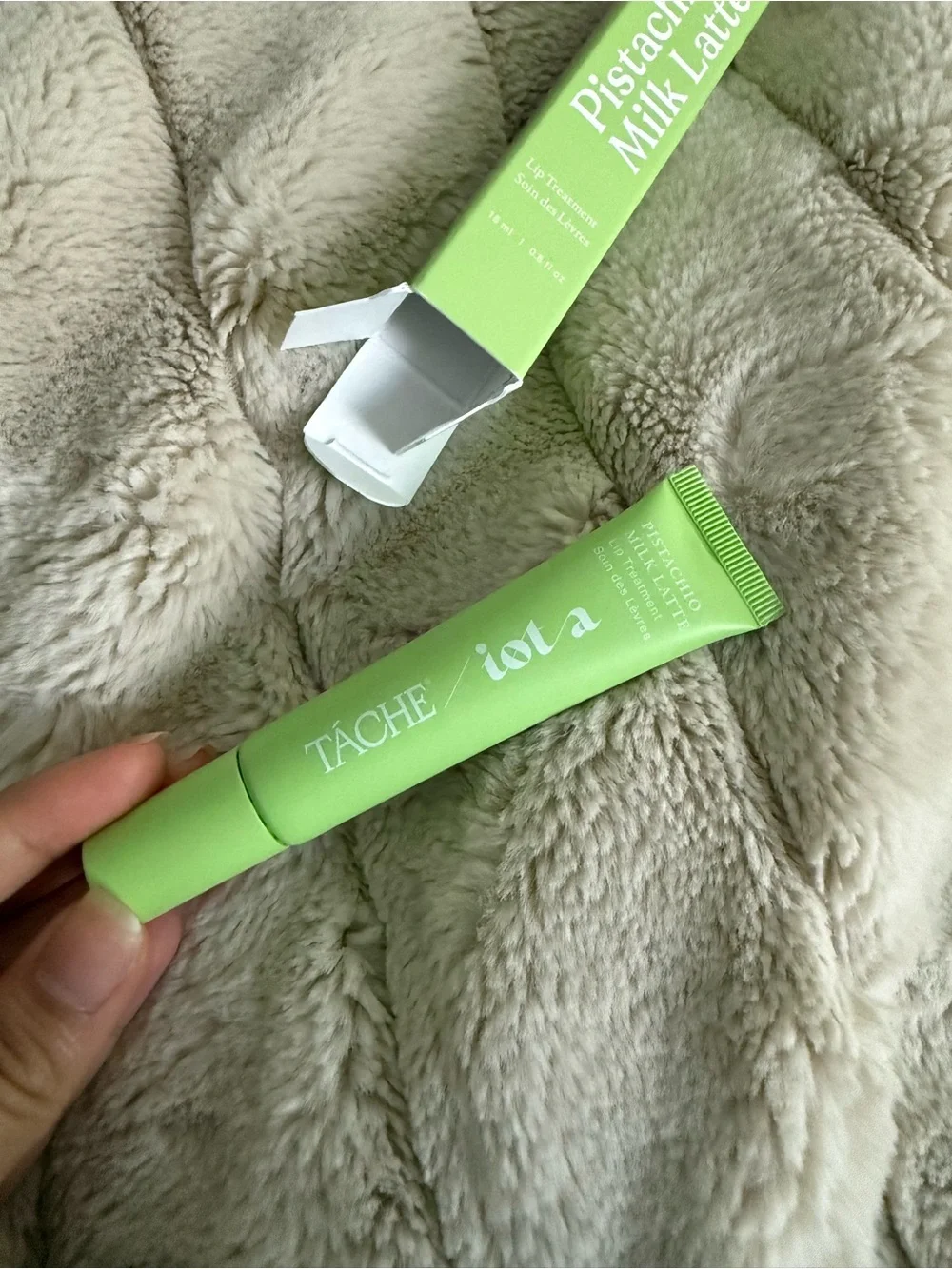 TÁCHE/iota Pistachio Milk Latte Lip Treatment